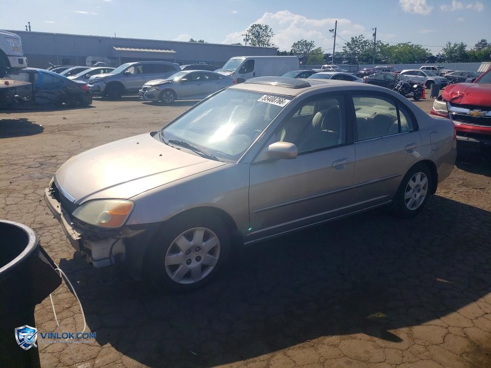 2002 HONDA CIVIC EX – Lot 55408766 auction photo