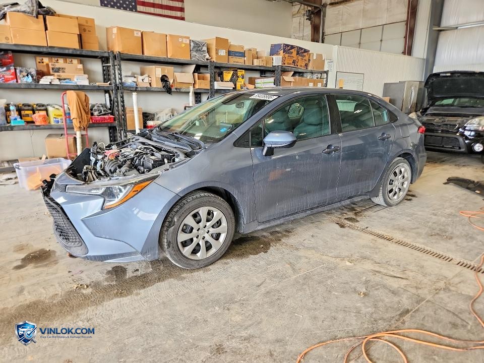2021 TOYOTA COROLLA LE – Lot 55408886 auction photo