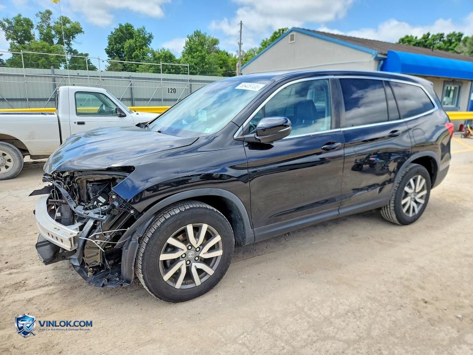 2020 HONDA PILOT EXL – Lot 55409106 auction photo