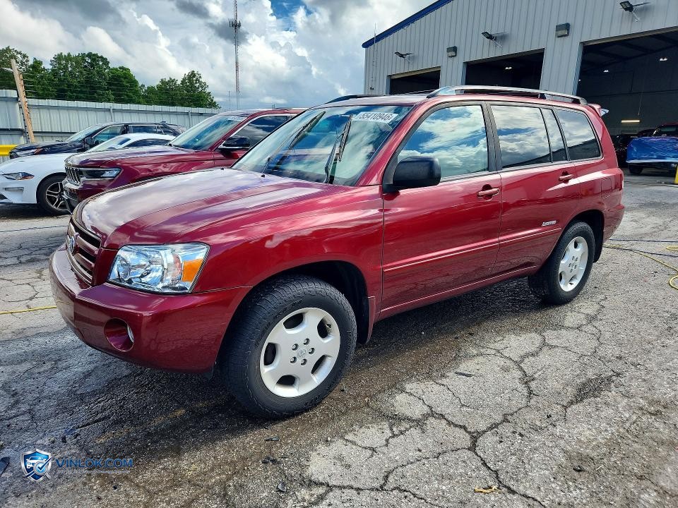 2006 TOYOTA HIGHLANDER LIMITED – Lot 55410946 auction photo