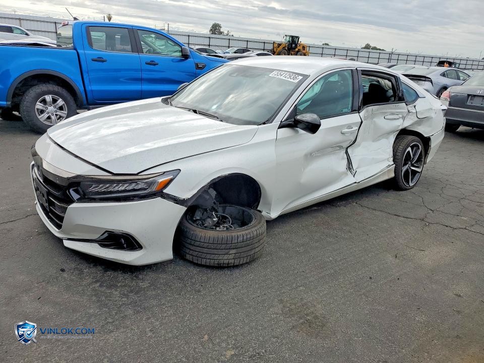 2021 HONDA ACCORD SPORT – Lot 55412936 auction photo