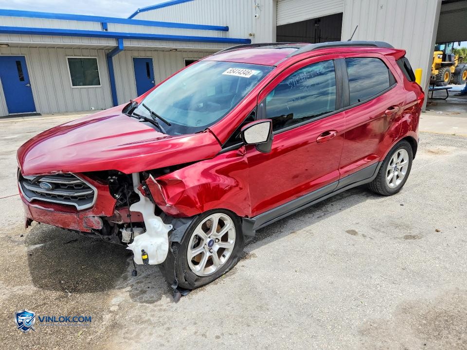 2018 FORD ECOSPORT SE – Lot 55414346 auction photo