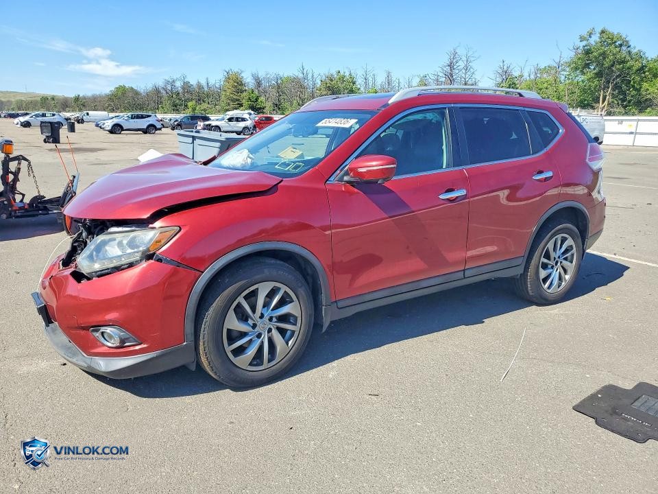 2015 NISSAN ROGUE SL – Lot 55414836 auction photo
