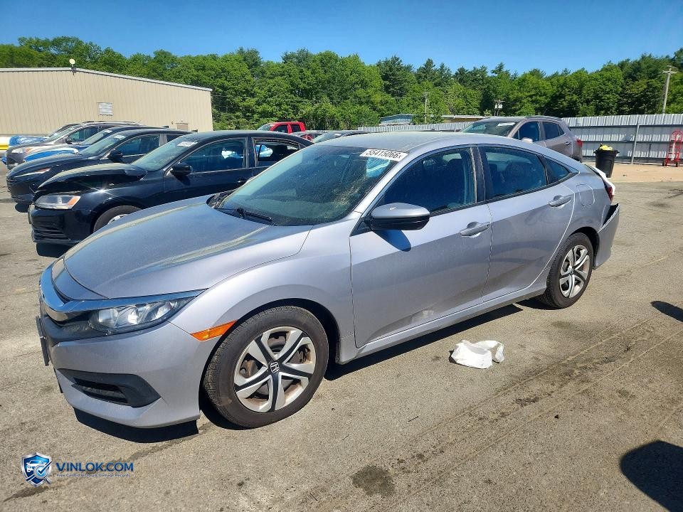 2018 HONDA CIVIC LX – Lot 55415066 auction photo