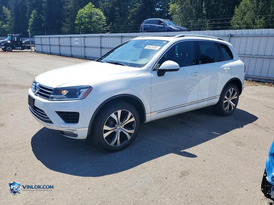 2017 VOLKSWAGEN TOUAREG WOLFSBURG – Lot 55415286 auction photo