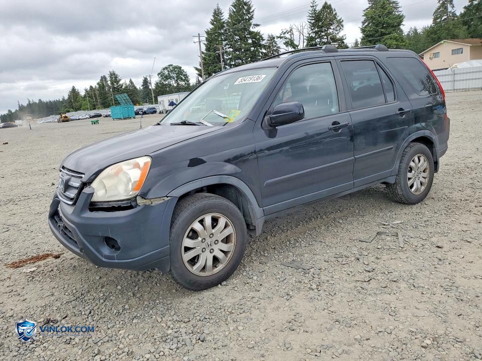 2006 HONDA CR-V SE – Lot 55419136 auction photo