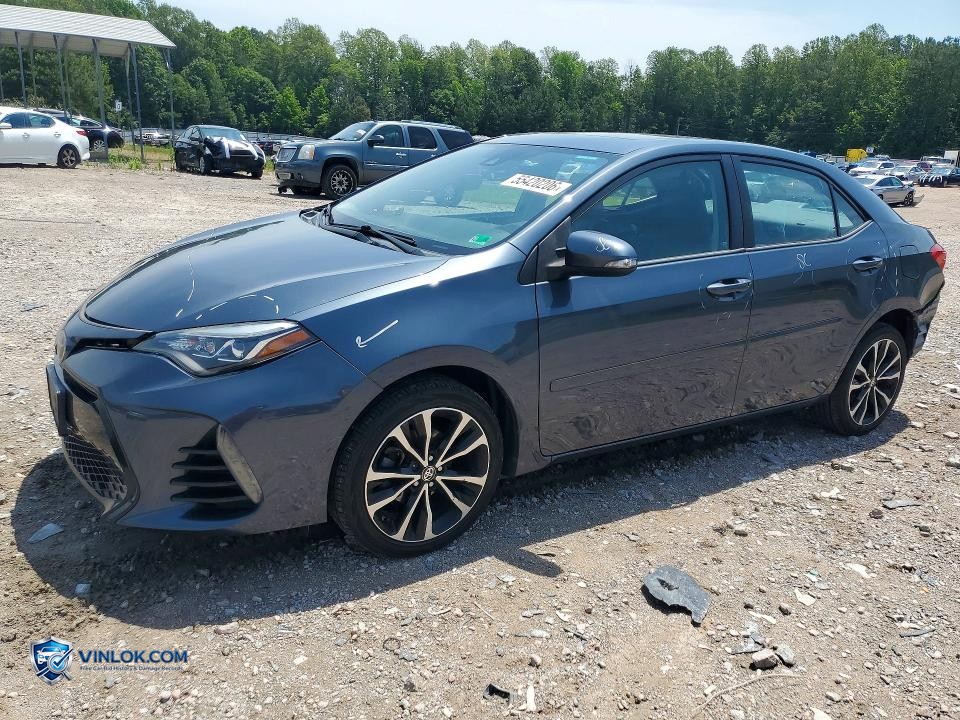 2017 TOYOTA COROLLA SE – Lot 55420206 auction photo