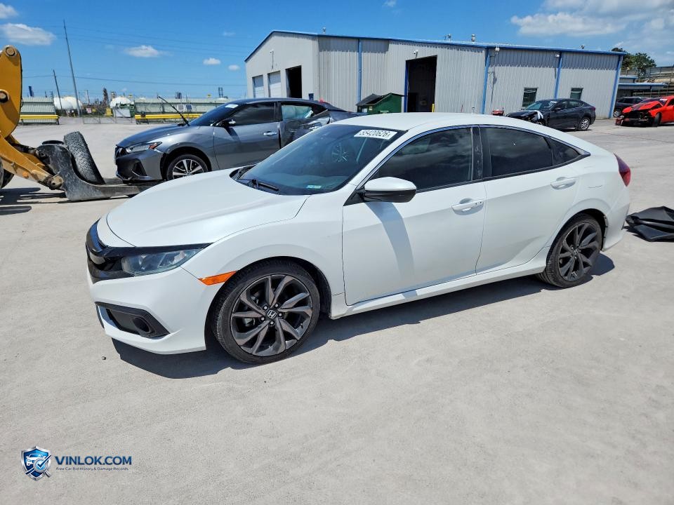 2019 HONDA CIVIC SPORT – Lot 55420626 auction photo