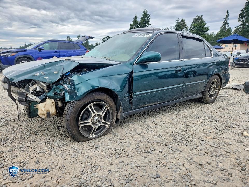 2000 HONDA CIVIC EX – Lot 55420636 auction photo