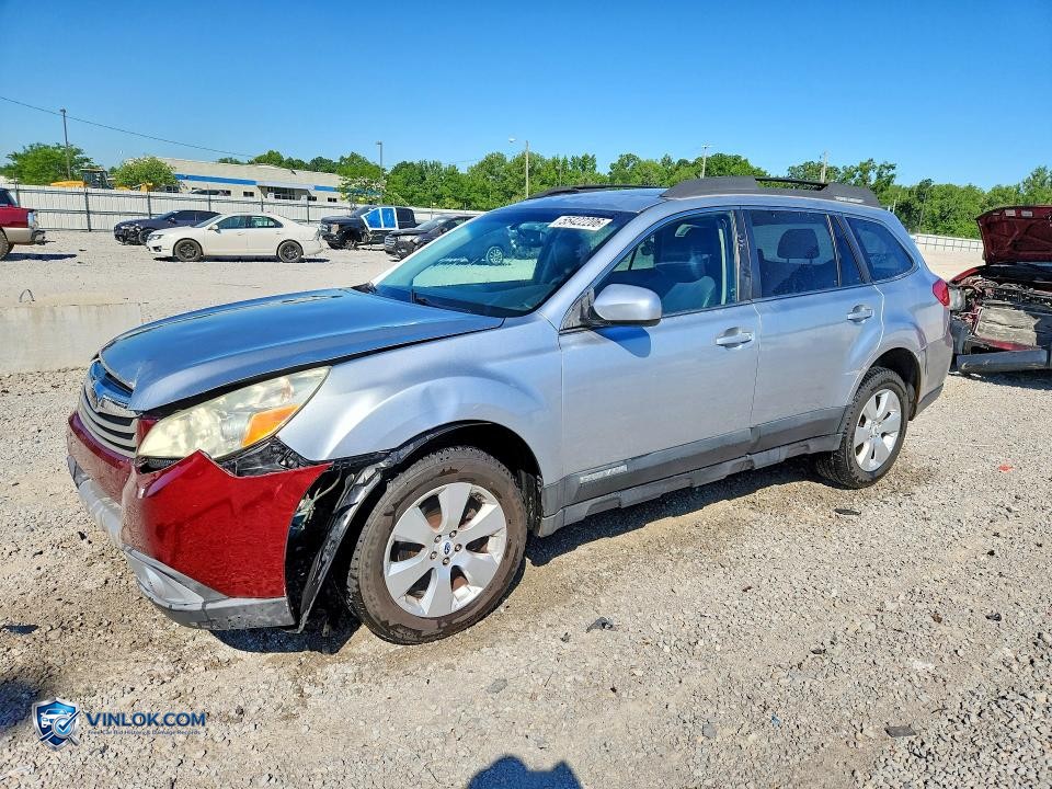 2012 SUBARU OUTBACK 2.5I LIMITED – Lot 55422206 auction photo