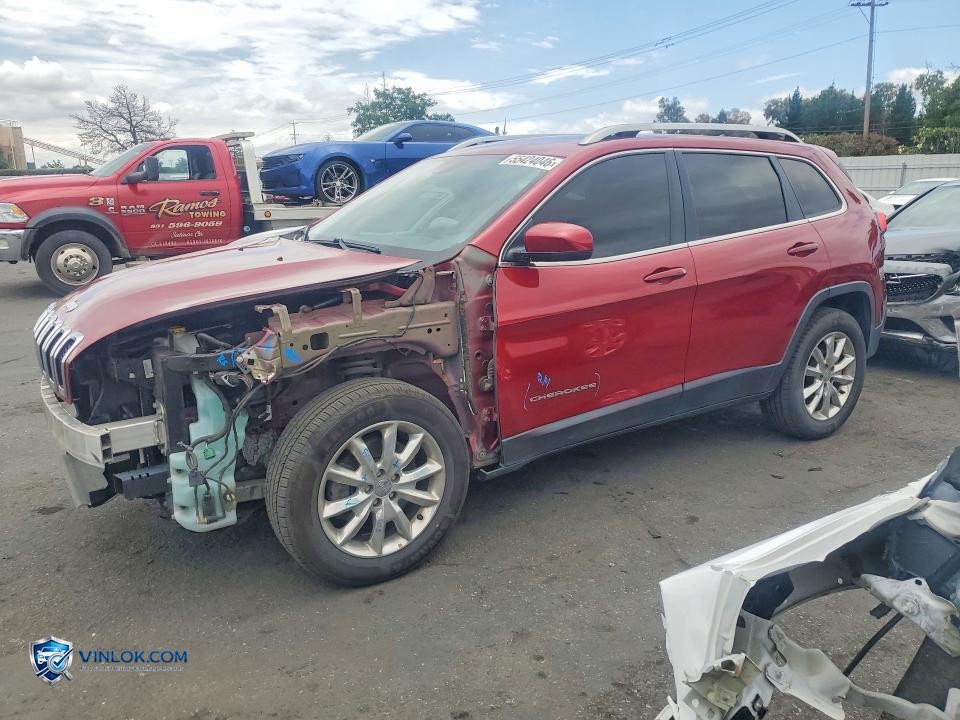 2017 JEEP CHEROKEE LIMITED – Lot 55424046 auction photo
