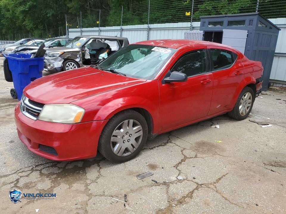 2014 DODGE AVENGER SE – Lot 55427216 auction photo