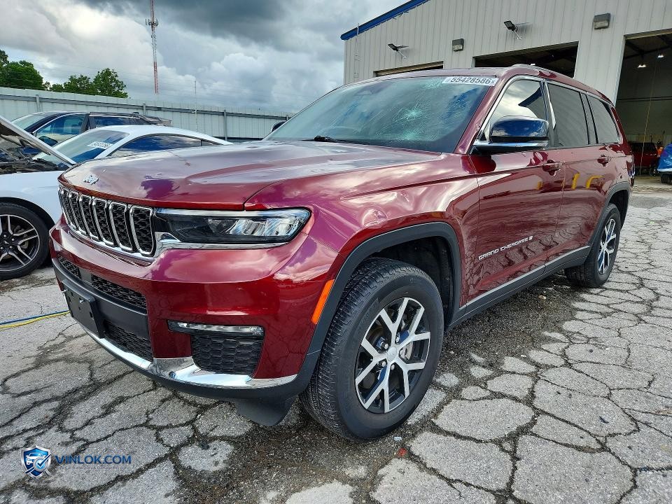 2023 JEEP GRAND CHEROKEE L LIMITED – Lot 55428586 auction photo