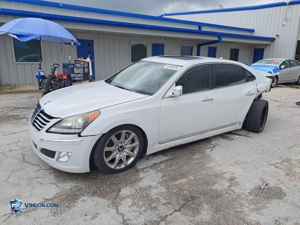 2012 HYUNDAI EQUUS SIGNATURE – Lot 55430976 auction photo