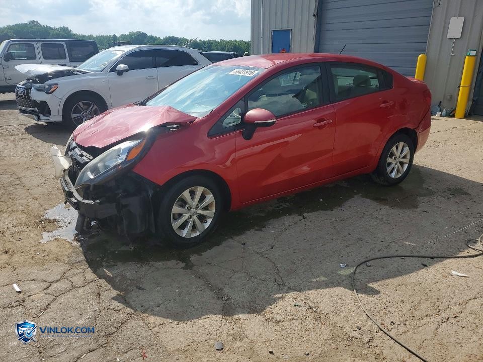 2014 KIA RIO EX – Lot 55431916 auction photo
