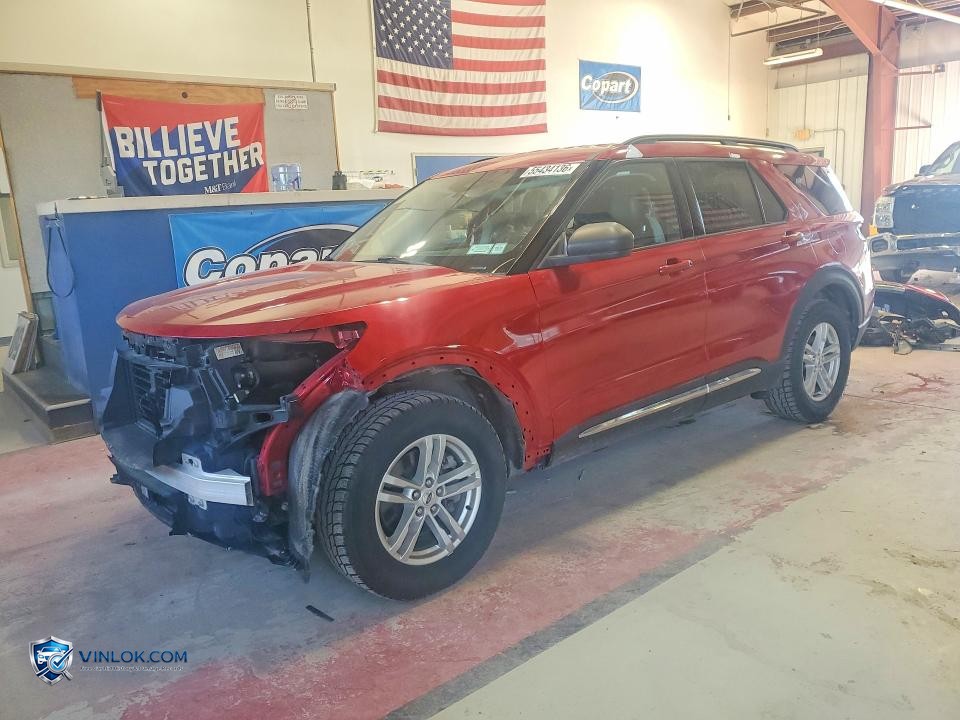 2021 FORD EXPLORER XLT – Lot 55434136 auction photo