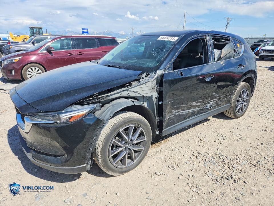 2018 MAZDA CX-5 GRAND TOURING – Lot 55434316 auction photo