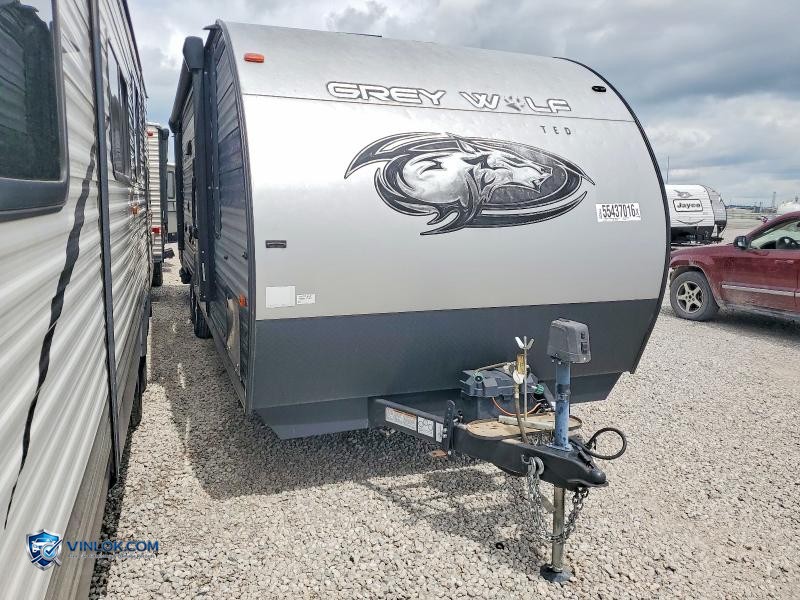 2021 FOREST RIVER GREY WOLF CAMPER – Lot 55437016 auction photo