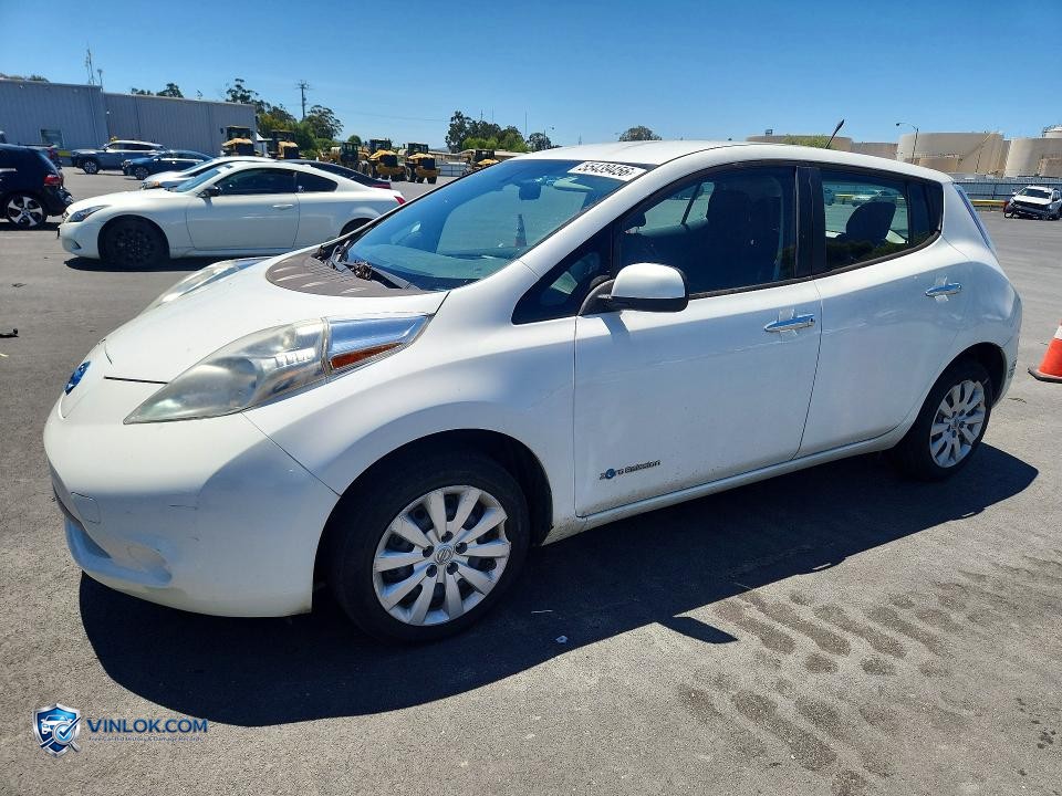 2013 NISSAN LEAF S – Lot 55439456 auction photo