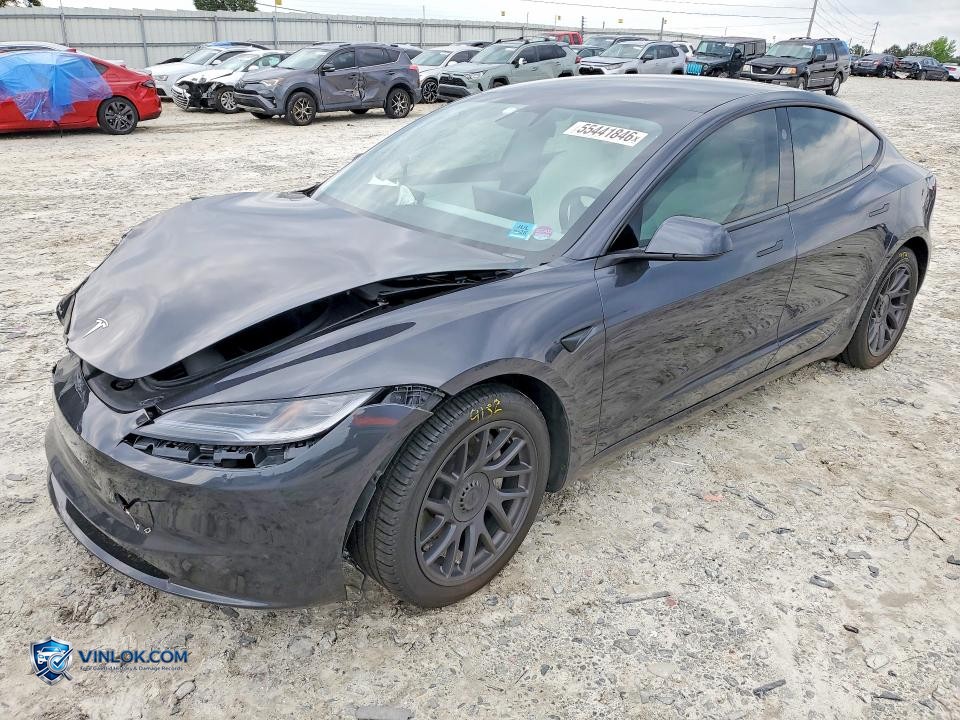 2024 TESLA MODEL 3 – Lot 55441846 auction photo
