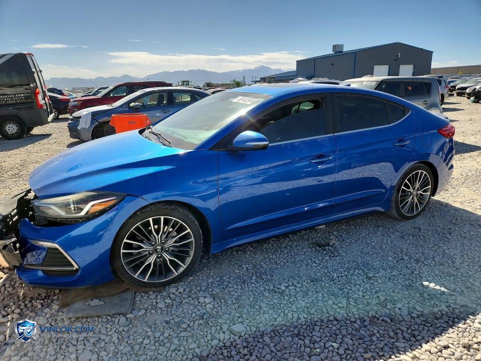 2018 HYUNDAI ELANTRA SPORT – Lot 55442086 auction photo