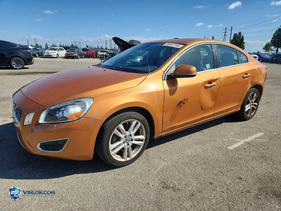 2013 VOLVO S60 T5 – Lot 55442156 auction photo