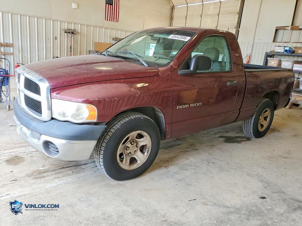 2003 DODGE RAM 1500 ST – Lot 55442896 auction photo