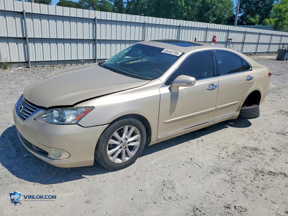 2012 LEXUS ES 350 – Lot 55443756 auction photo