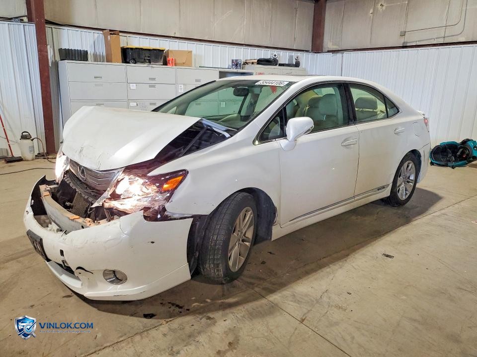 2010 LEXUS HS 250H – Lot 55444106 auction photo