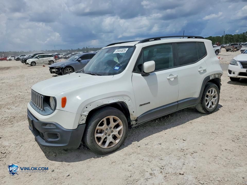 2018 JEEP RENEGADE LATITUDE – Lot 55444826 auction photo