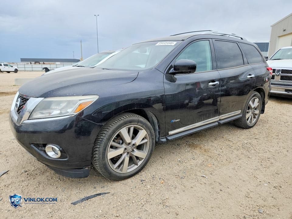 2014 NISSAN PATHFINDER HYBRID SV – Lot 55445446 auction photo