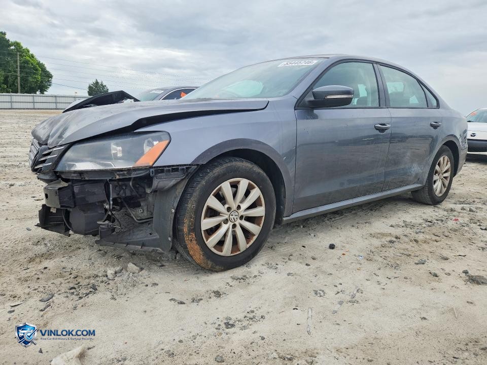 2014 VOLKSWAGEN PASSAT S – Lot 55445746 auction photo