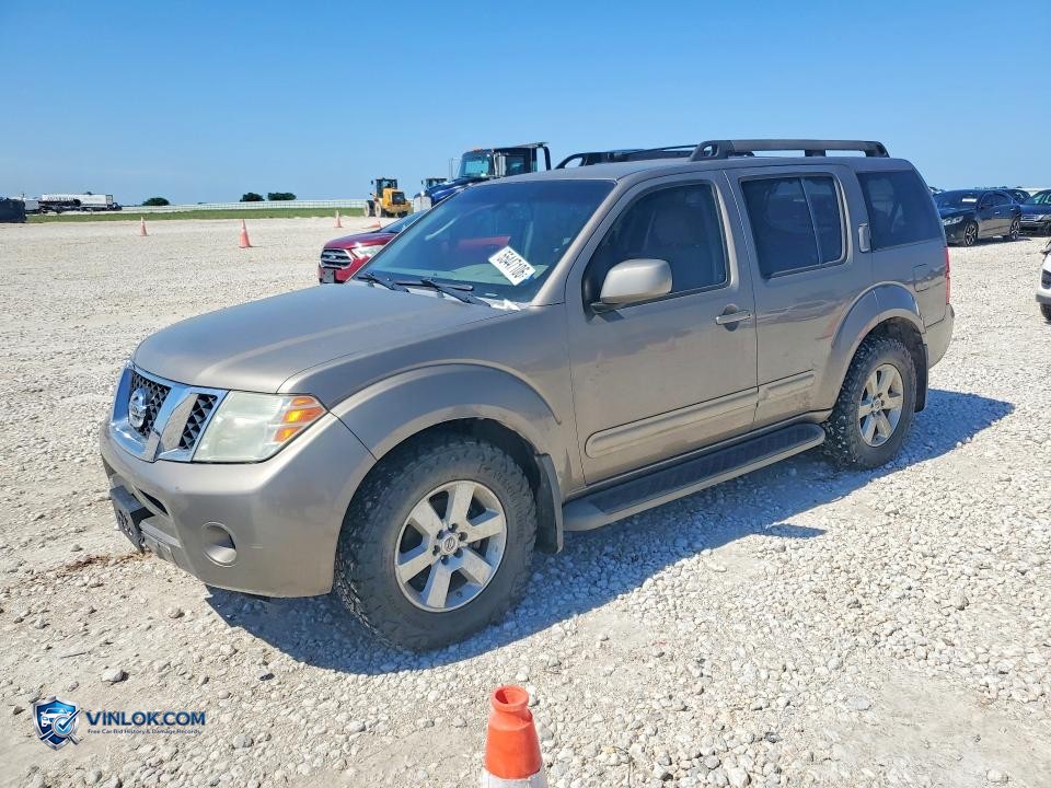 2008 NISSAN PATHFINDER S – Lot 55447106 auction photo