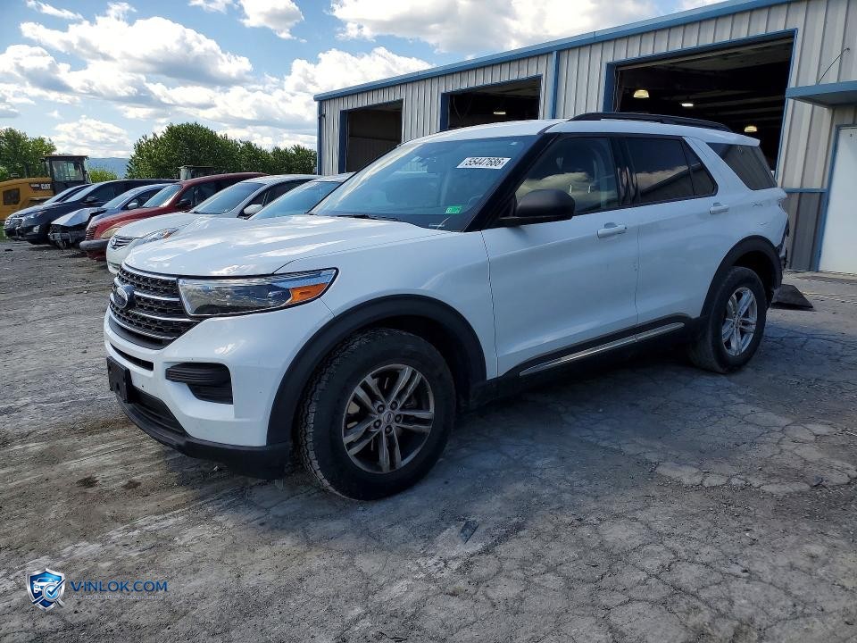 2020 FORD EXPLORER XLT – Lot 55447686 auction photo