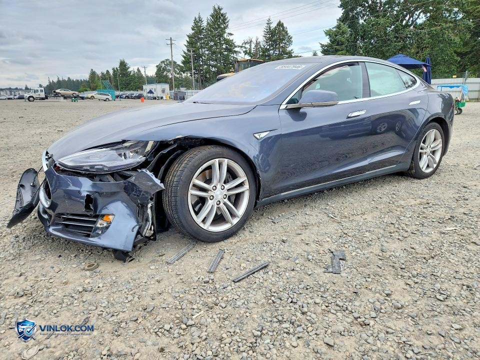 2015 TESLA MODEL S – Lot 55447946 auction photo