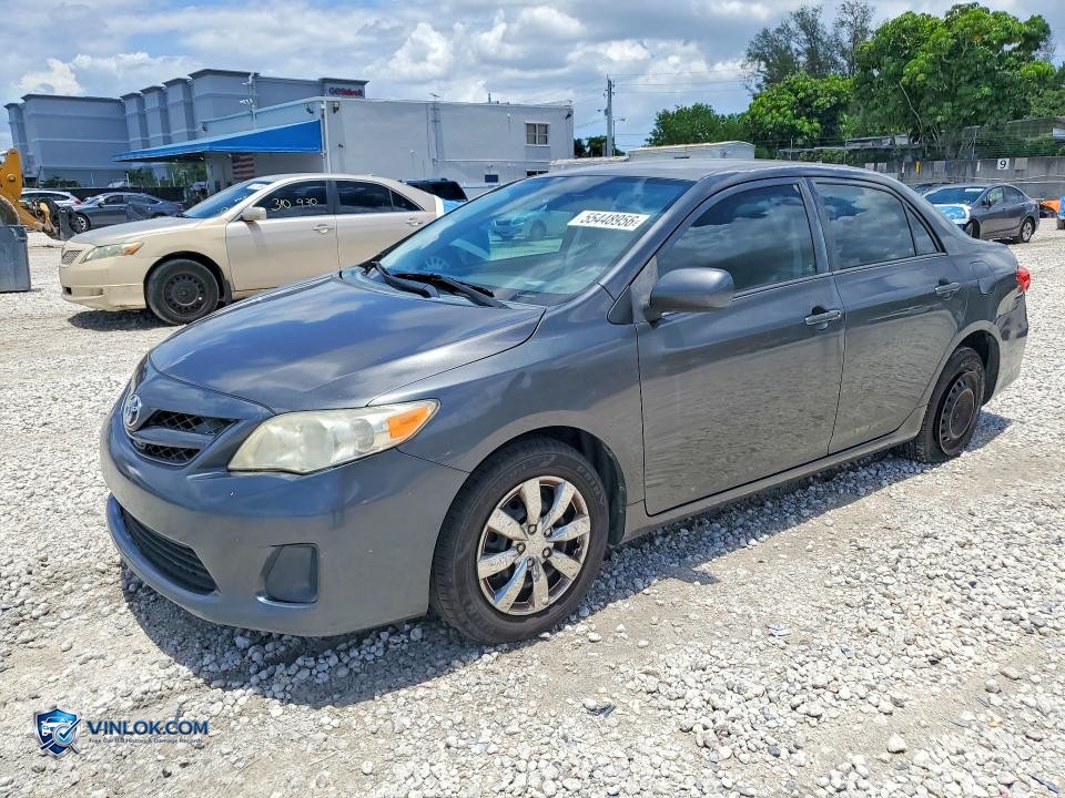 2012 TOYOTA COROLLA L – Lot 55448956 auction photo