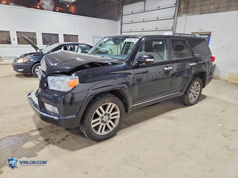 2010 TOYOTA 4RUNNER LIMITED – Lot 55450716 auction photo