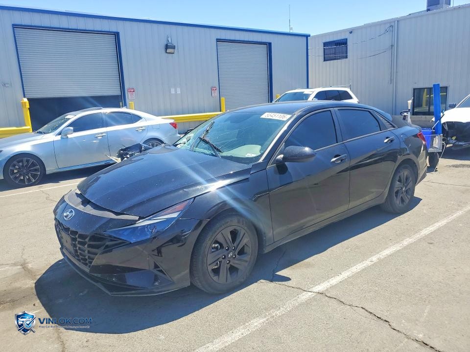2021 HYUNDAI ELANTRA SEL – Lot 55451106 auction photo