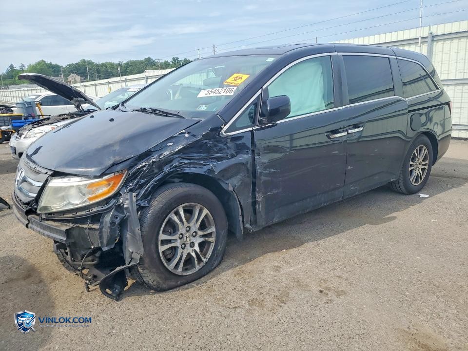 2013 HONDA ODYSSEY EXL – Lot 55452106 auction photo