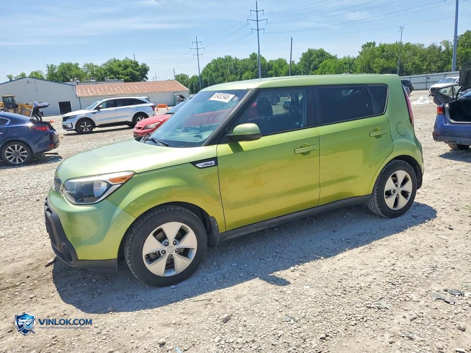 2015 KIA SOUL BASE – Lot 55452946 auction photo