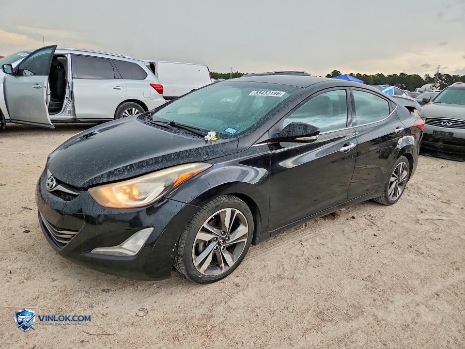 2014 HYUNDAI ELANTRA LIMITED – Lot 55453196 auction photo