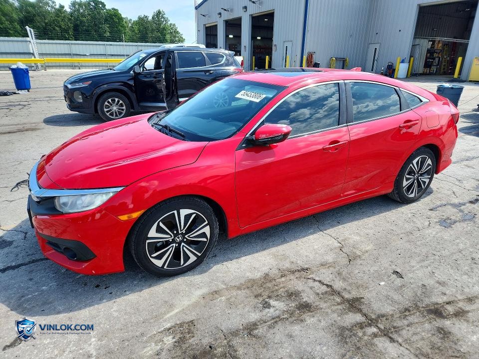 2017 HONDA CIVIC EX – Lot 55453806 auction photo