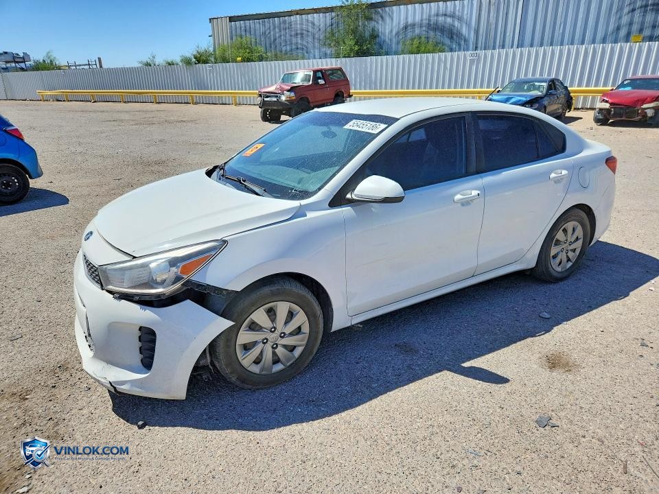 2019 KIA RIO – Lot 55455186 auction photo