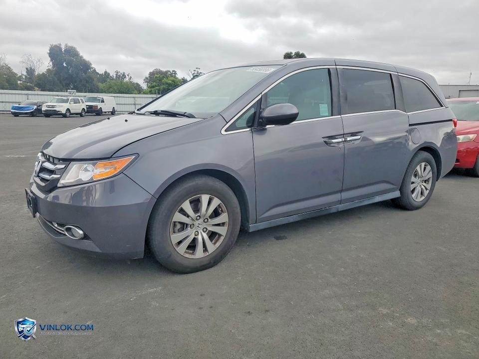 2015 HONDA ODYSSEY EXL – Lot 55456996 auction photo
