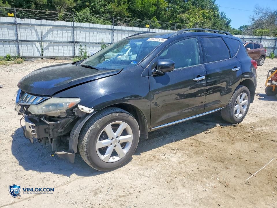 2009 NISSAN MURANO S – Lot 55457176 auction photo