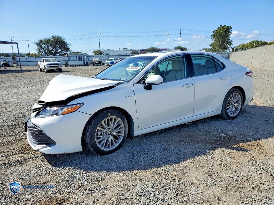 2019 TOYOTA CAMRY HYBRID XLE – Lot 55457666 auction photo
