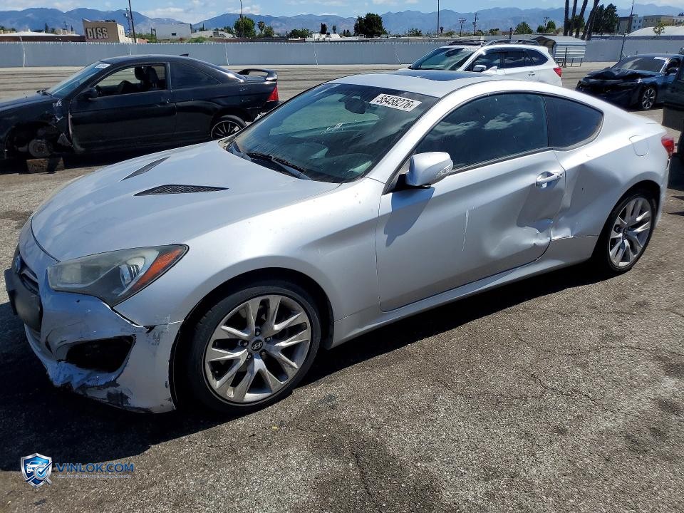 2014 HYUNDAI GENESIS COUPE 3.8L – Lot 55458276 auction photo