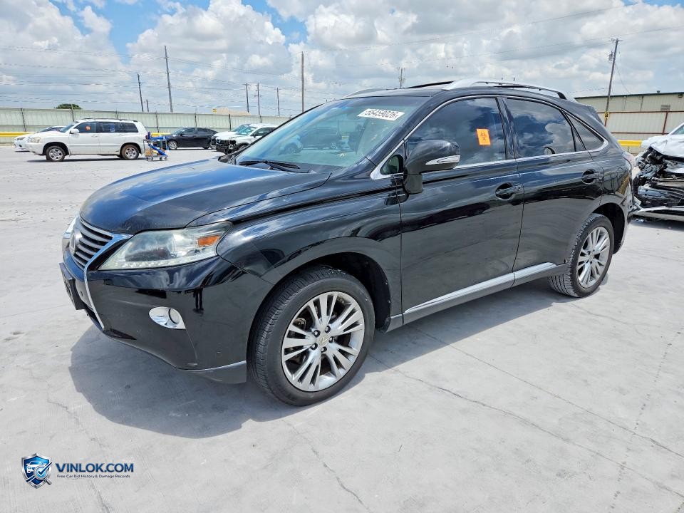 2013 LEXUS RX 350 – Lot 55459026 auction photo