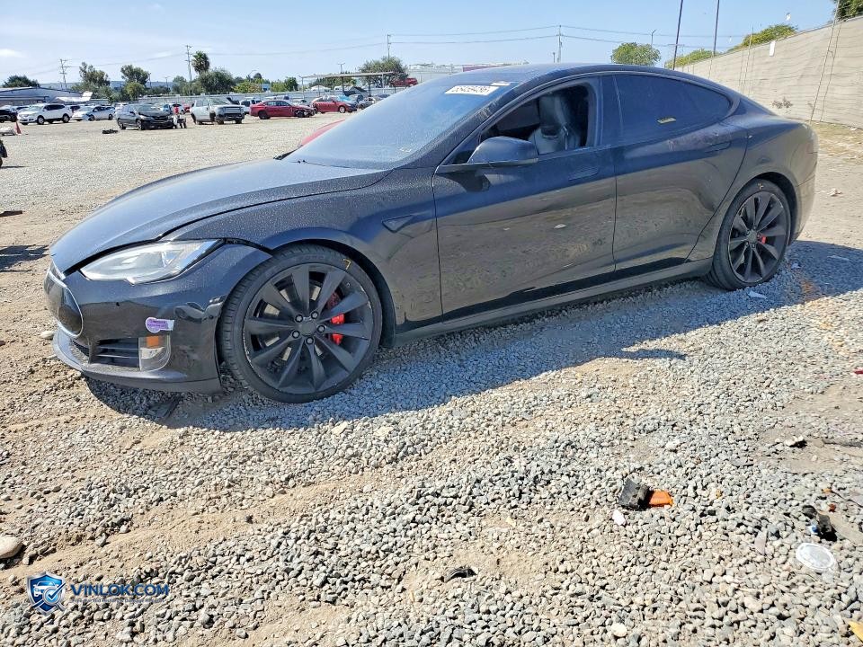 2015 TESLA MODEL S 85D – Lot 55459486 auction photo
