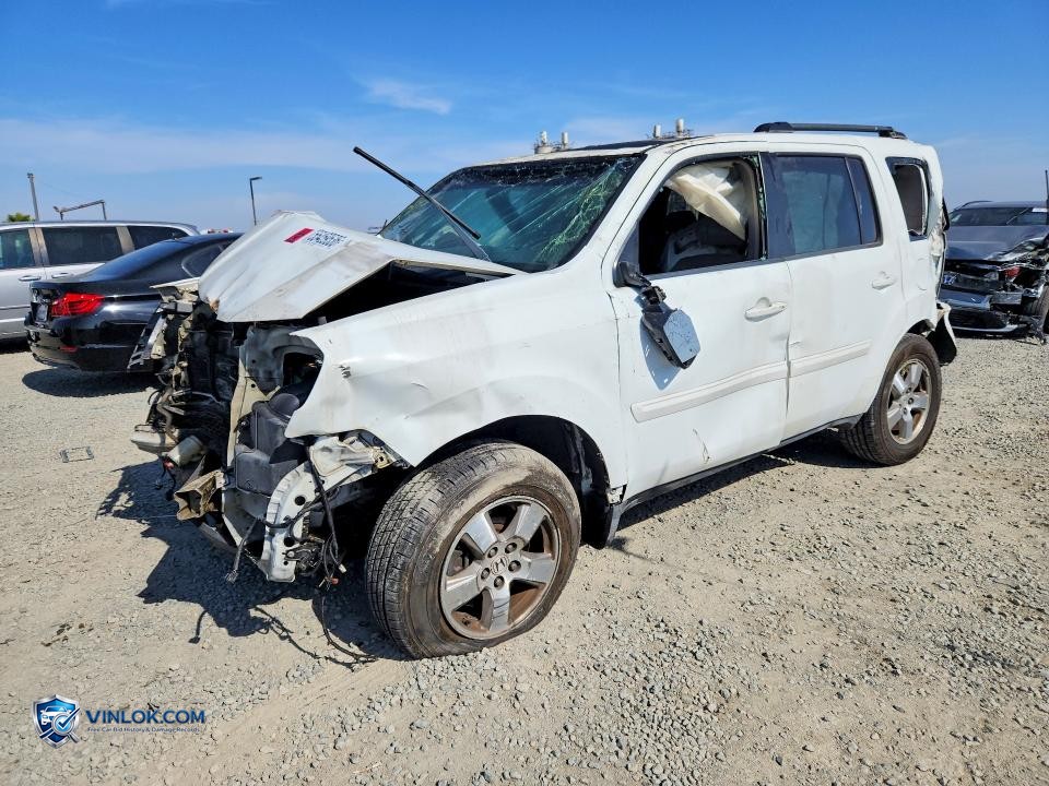 2009 HONDA PILOT EXL – Lot 55459536 auction photo